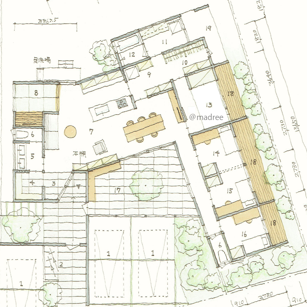 朝日を浴びて1日をスタート、愛犬と暮らすドッグランのある平屋