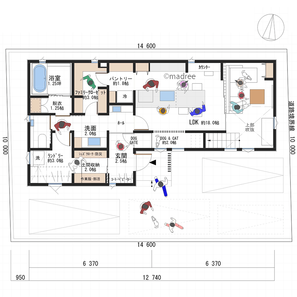 アレルギーと共存してペットと暮らす、お互いに快適な生活ができる犬猫部屋のある家