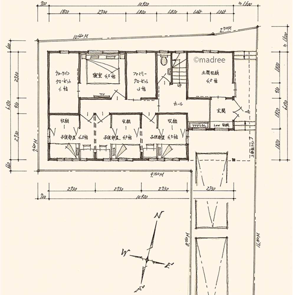 インナーバルコニーと2階リビングで開放感UP、家族や友人と会話が弾む癒やしの家