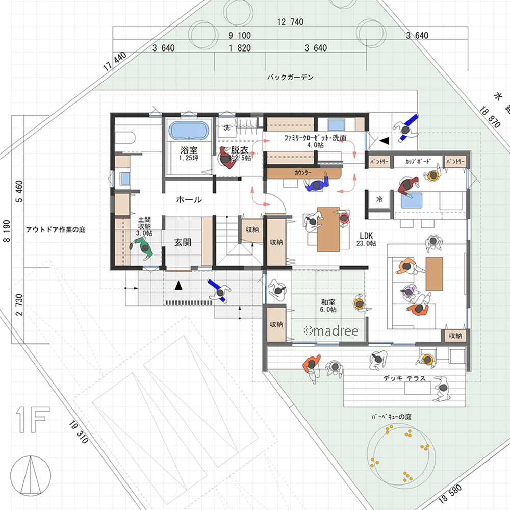 忙しい日々の生活充実度を上げる、子どもが自発的に動く帰宅動線の注文住宅