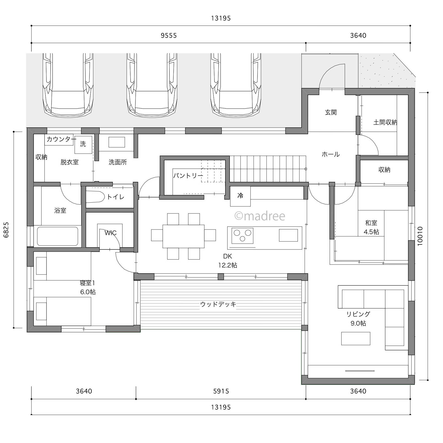 家族と友人とおうちキャンプ楽しむ、裏動線でスッキリ整うおもてなし上手の家