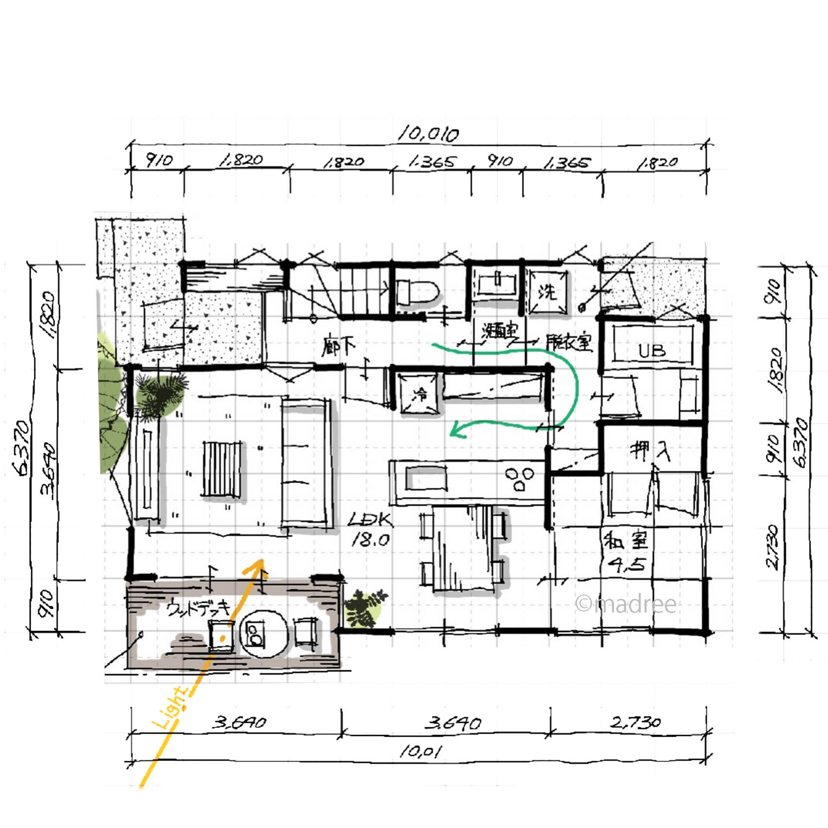 家事も趣味も子育ても楽しめる！コンパクトでシンプルながら広がりを感じる明るい家