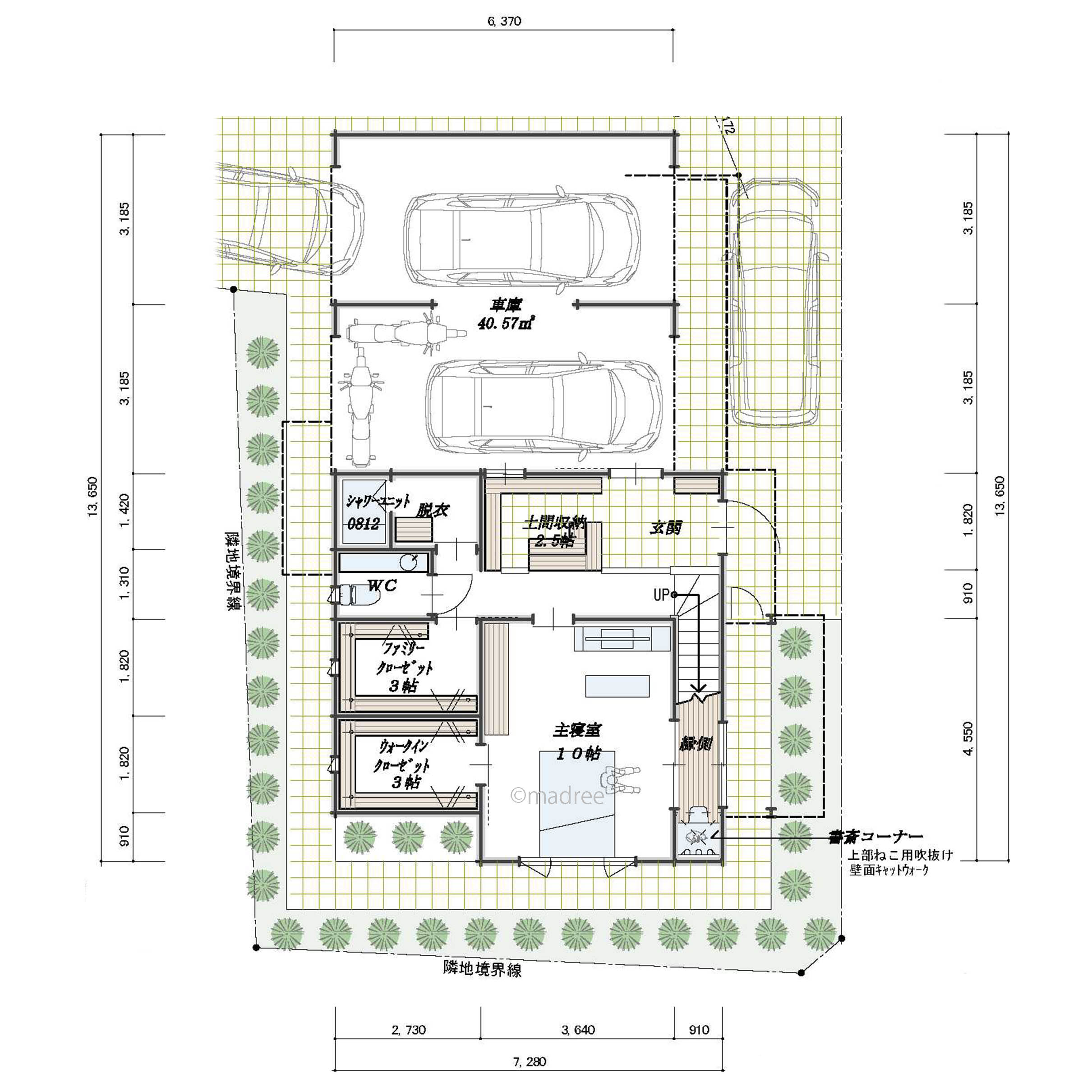 ペットと共に快適に過ごせる仕掛けが色々！家事ラク動線でゆとりの持てる間取り