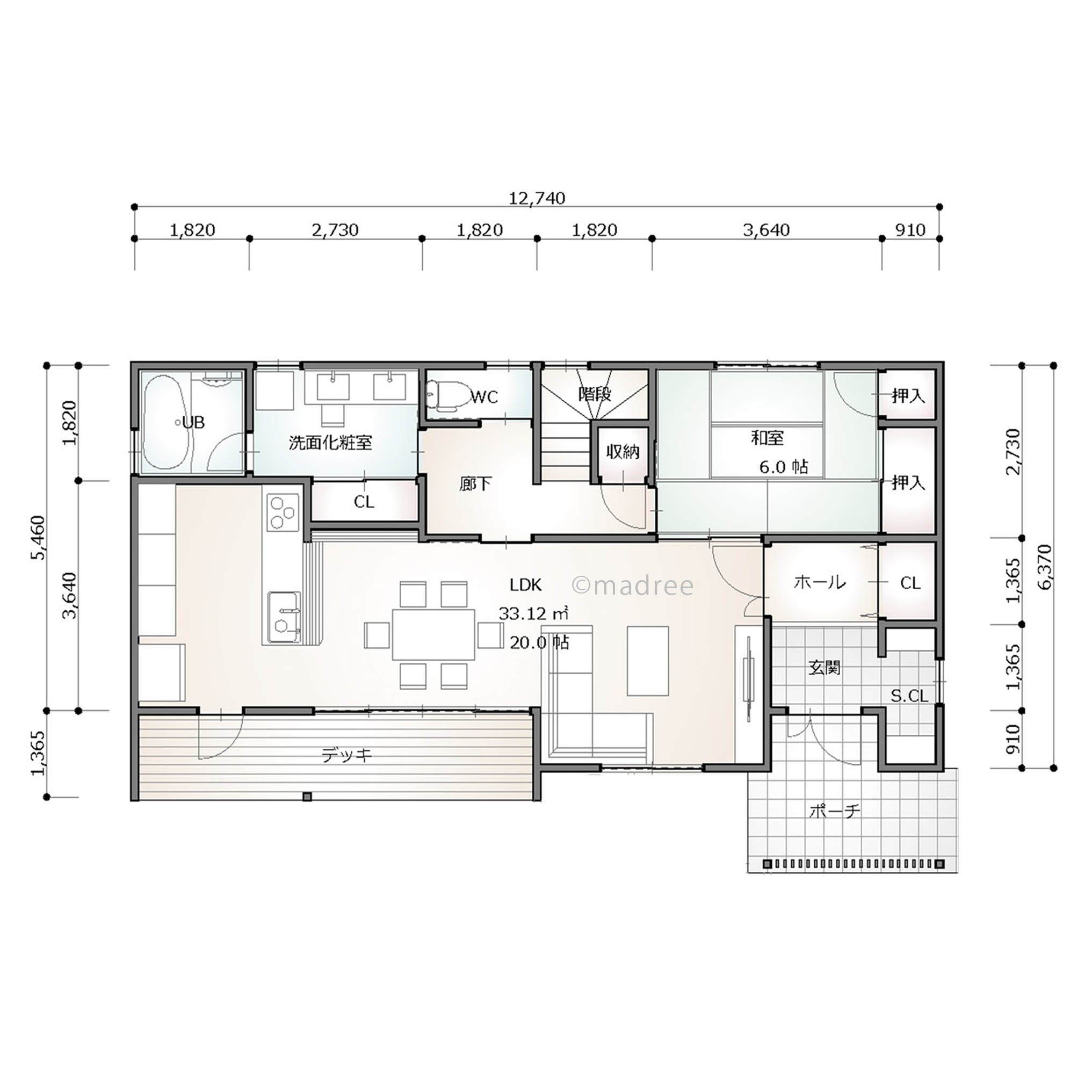 南向きで採光を最大限に活かした和モダリゾートホテルライクの家