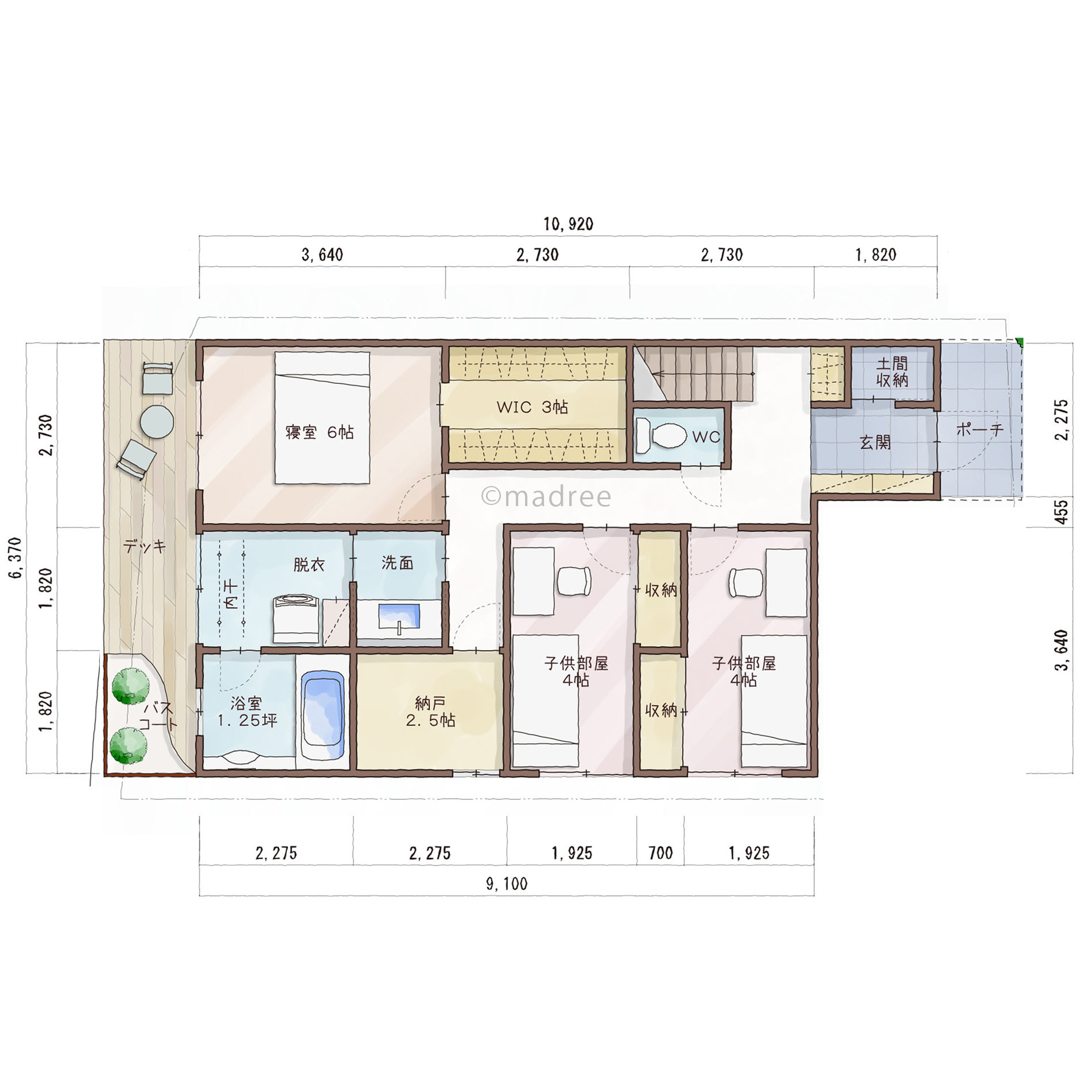 ルーフデッキから空の眺めを取り込む、特別な時間を生み出す2階リビングの家