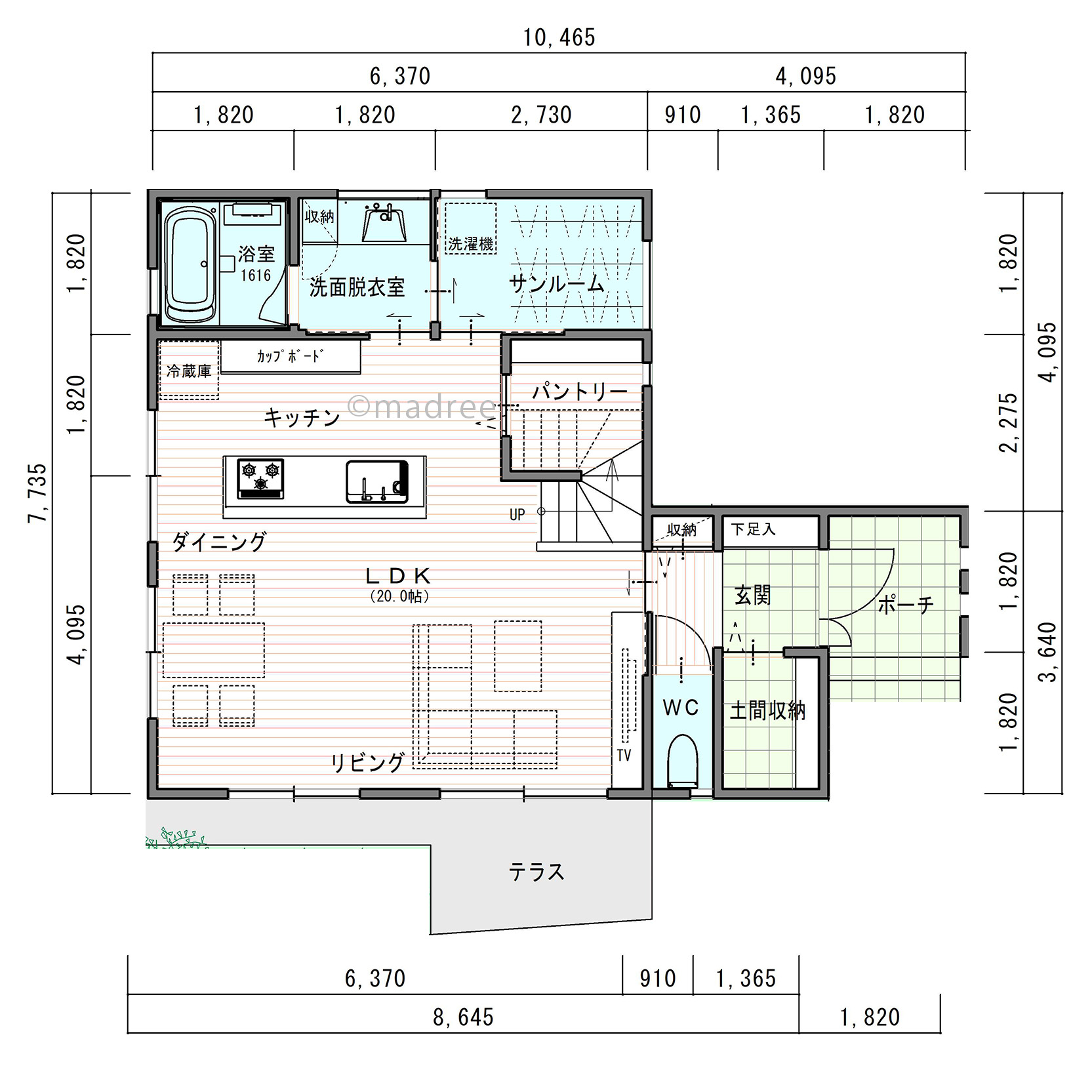 外からの視線カットでプライバシー充実、家族みんなが安心して暮らせる家