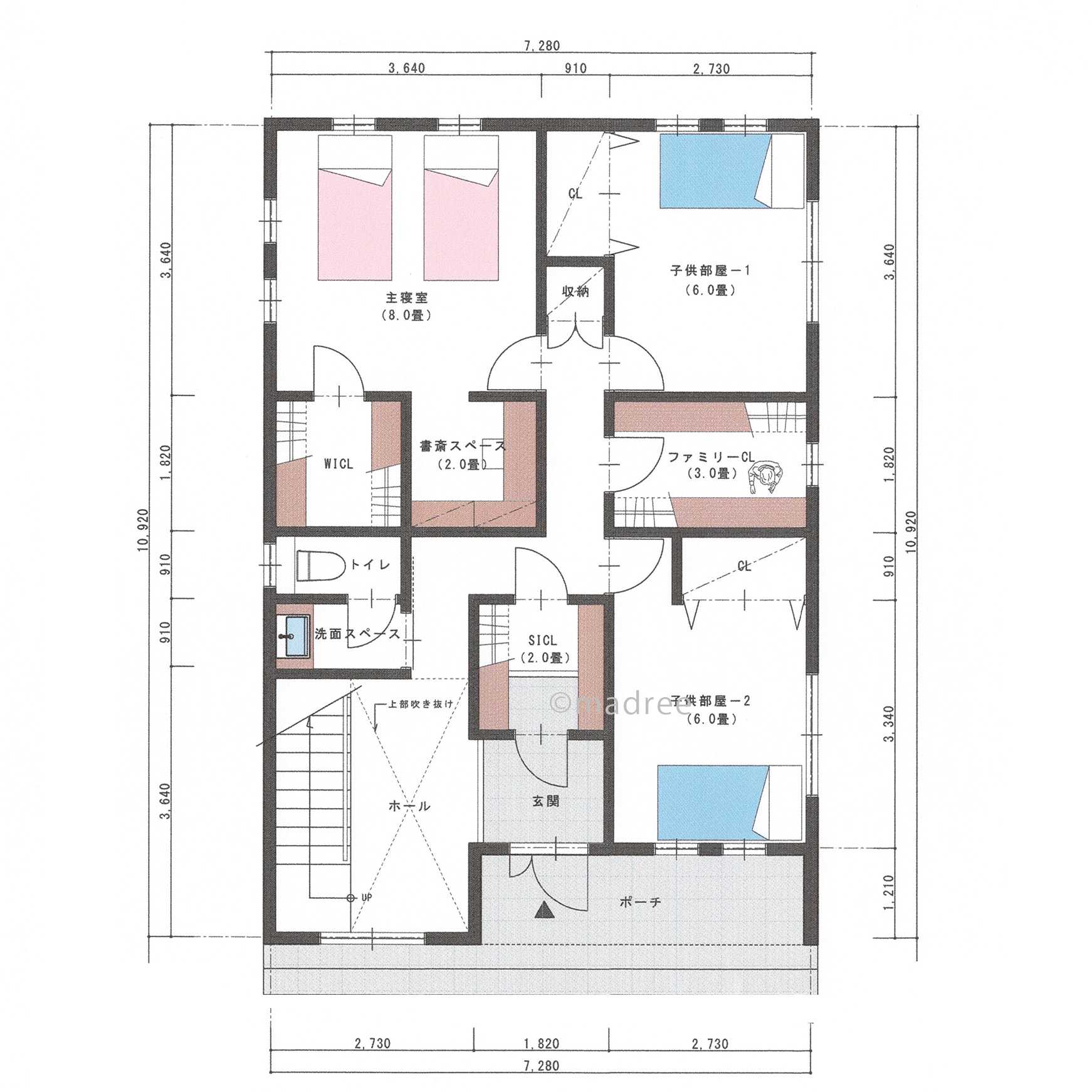 仕事も家事も育児も時短動線で！ストレスフリー目指す2階リビングの家