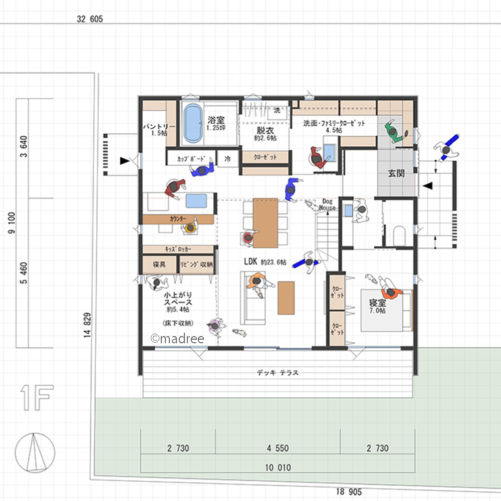 適材適所の収納で生活整う、目的に合わせた空間使いでオンオフ切替えやすい家