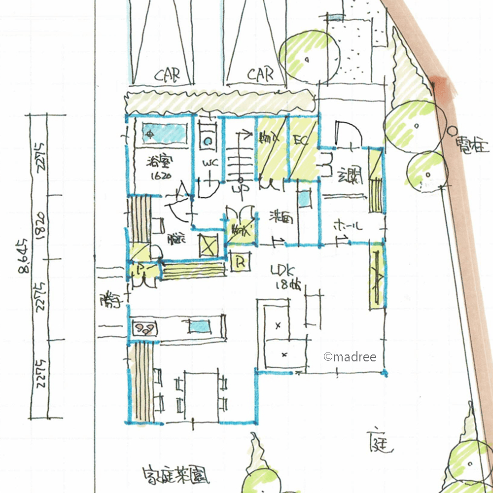 開けた空間から景色楽しむ、家時間を気分良く過ごす開口窓のある家