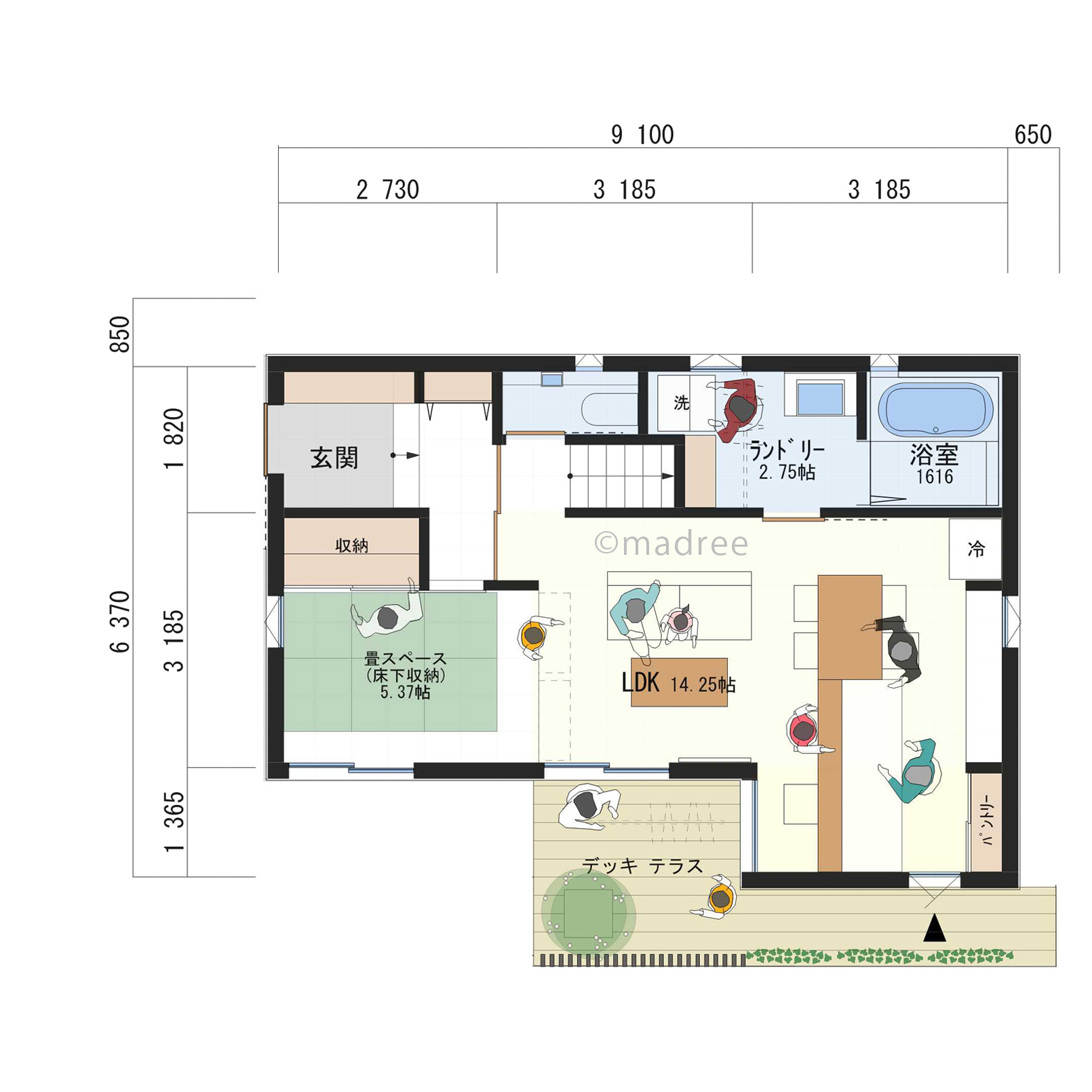 週末は3世代で賑やかな時を、自分時間を有意義に過ごす大人の家