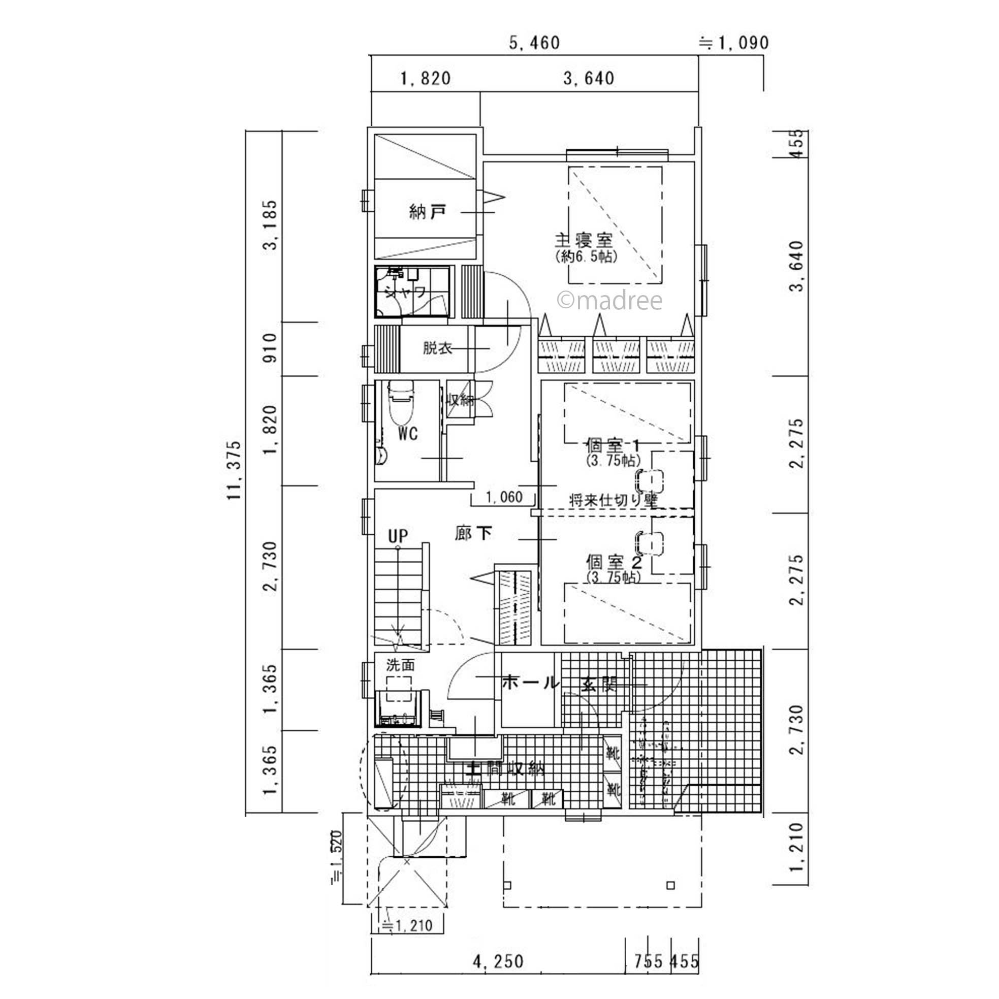 各階に水廻り設置で利便性UP、季節の移ろい楽しむ2階リビングの家