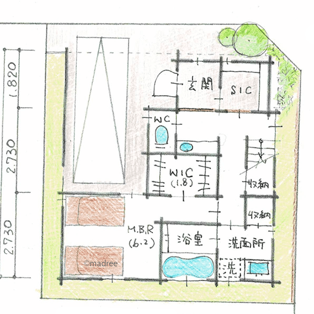 フレキシブルな子ども部屋活用、間仕切りをなくすと2階がLDKの大空間になる家
