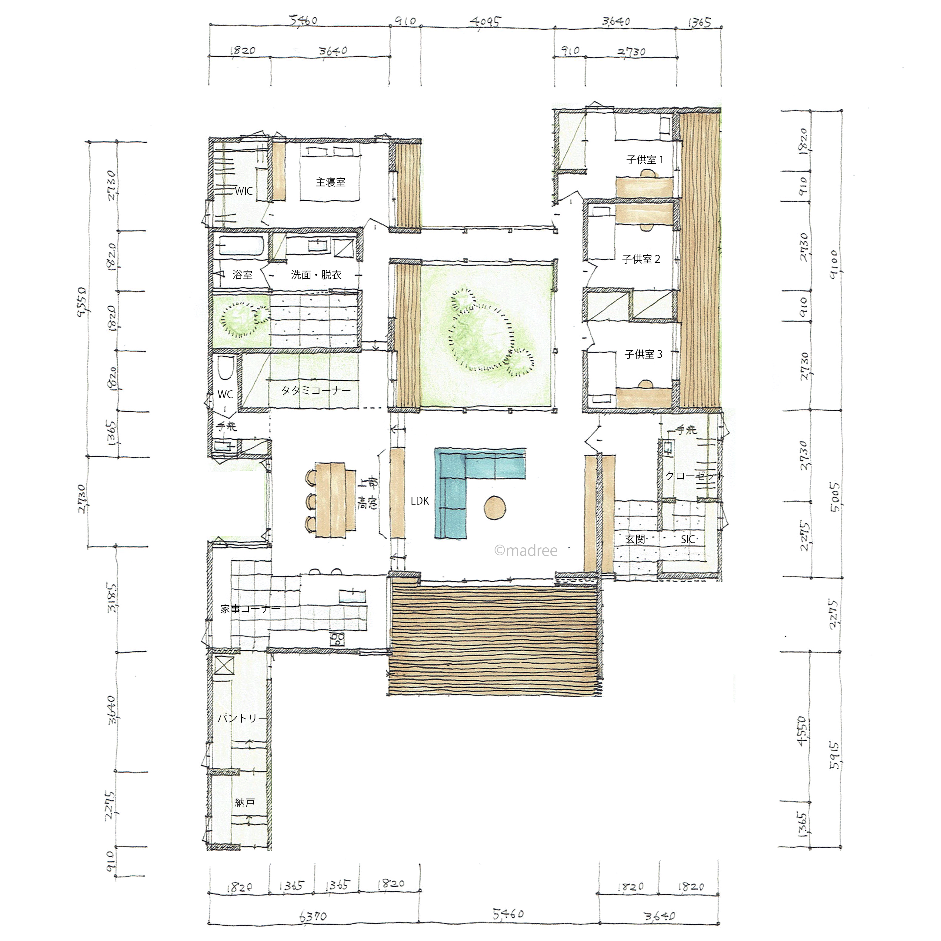 暮らしやすさと心地良さにこだわった動線で家族みんなが家時間を好きになる家