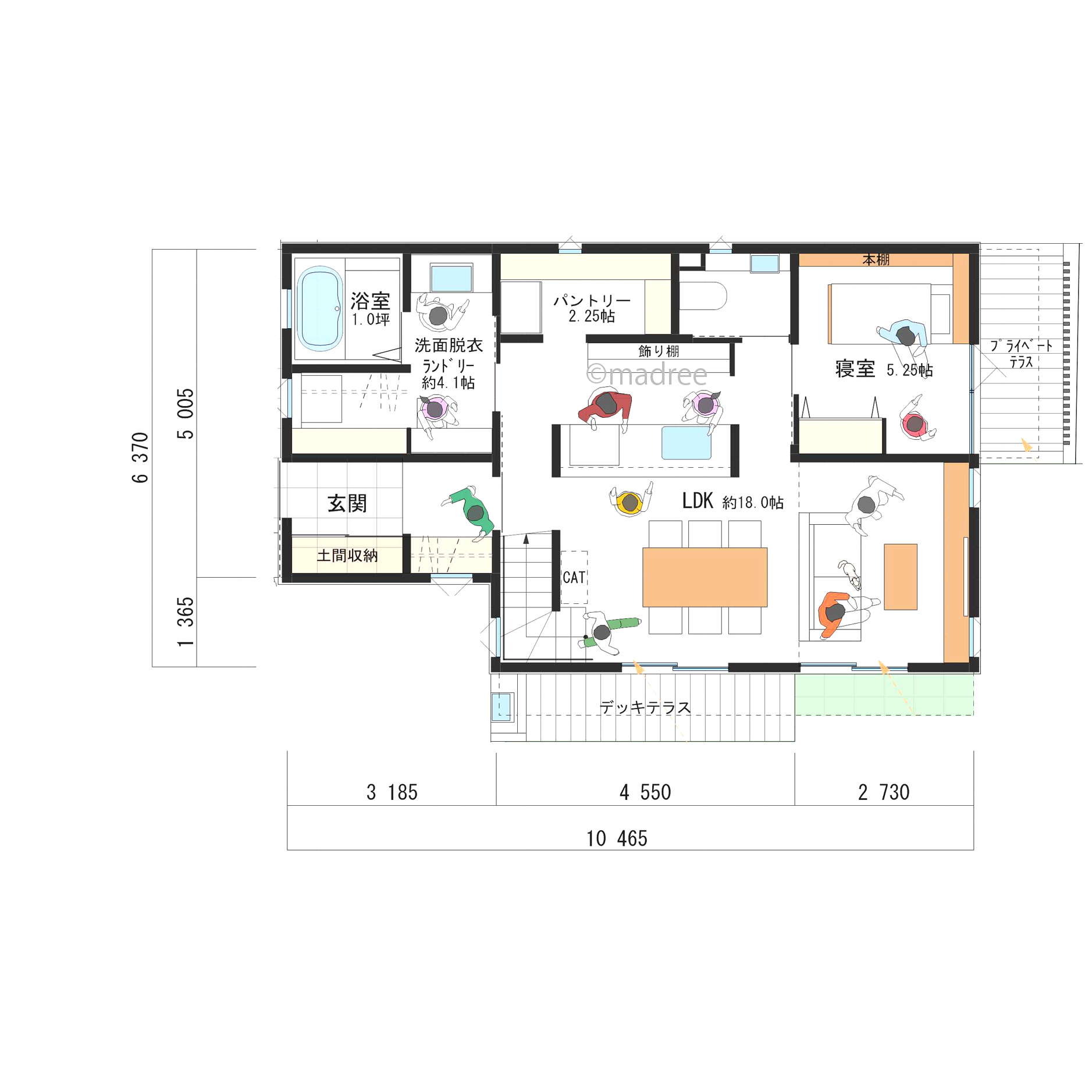 3世帯暮らしで快適に過ごせる！コンパクト家事動線と光が降り注ぐ心地良い家