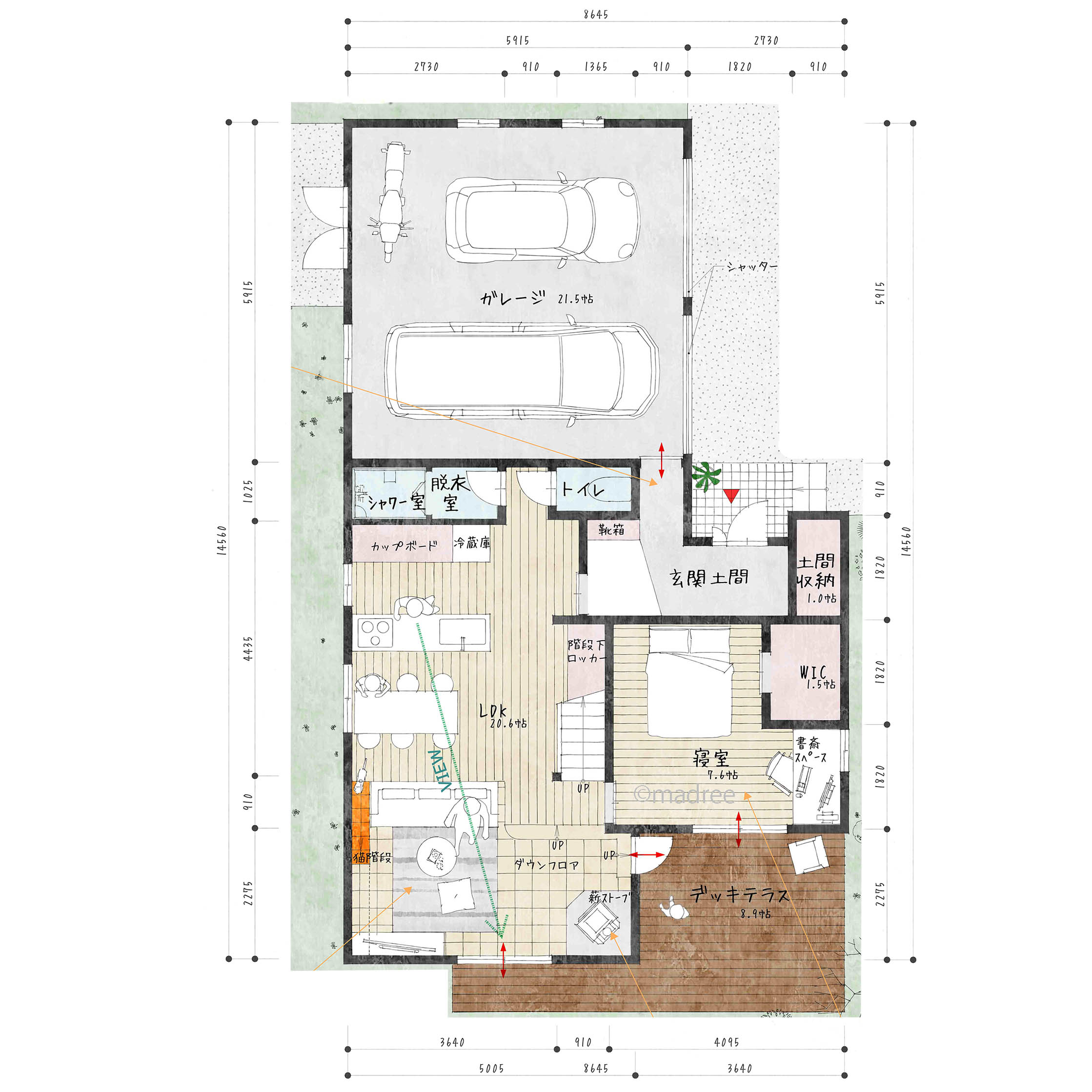 人もペットも開放的に豊かに過ごせる！暮らしのこだわりが詰まった家