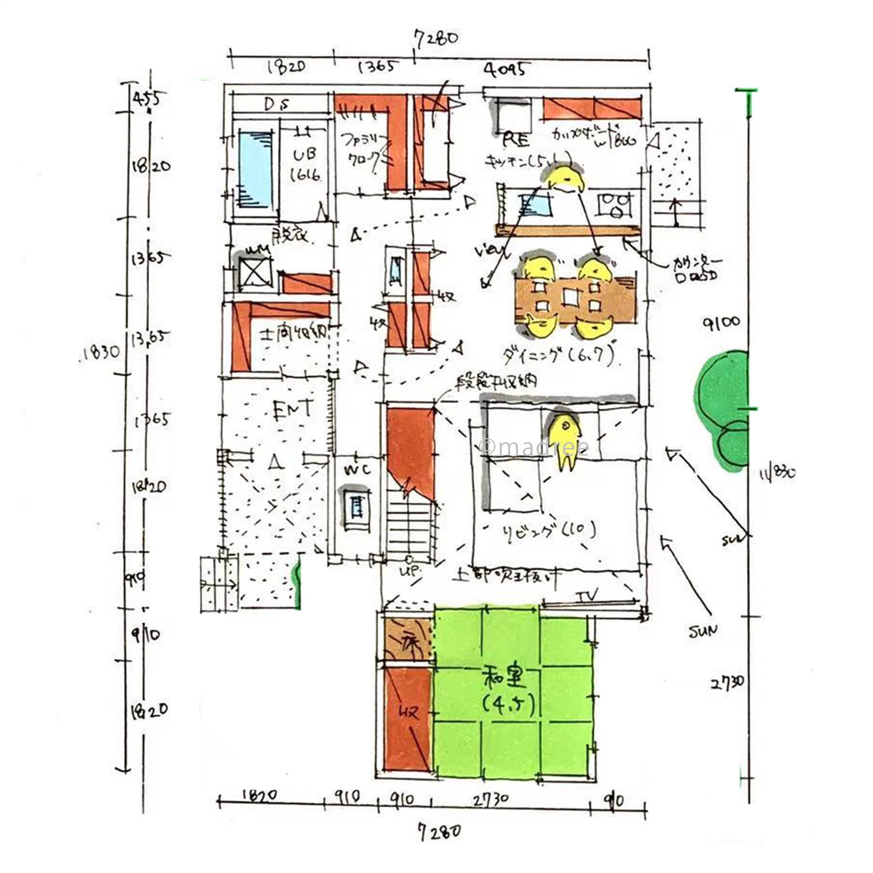 雨の日も濡れにくい！適材適所の収納とスムーズな家事動線で心地良く暮らせる家