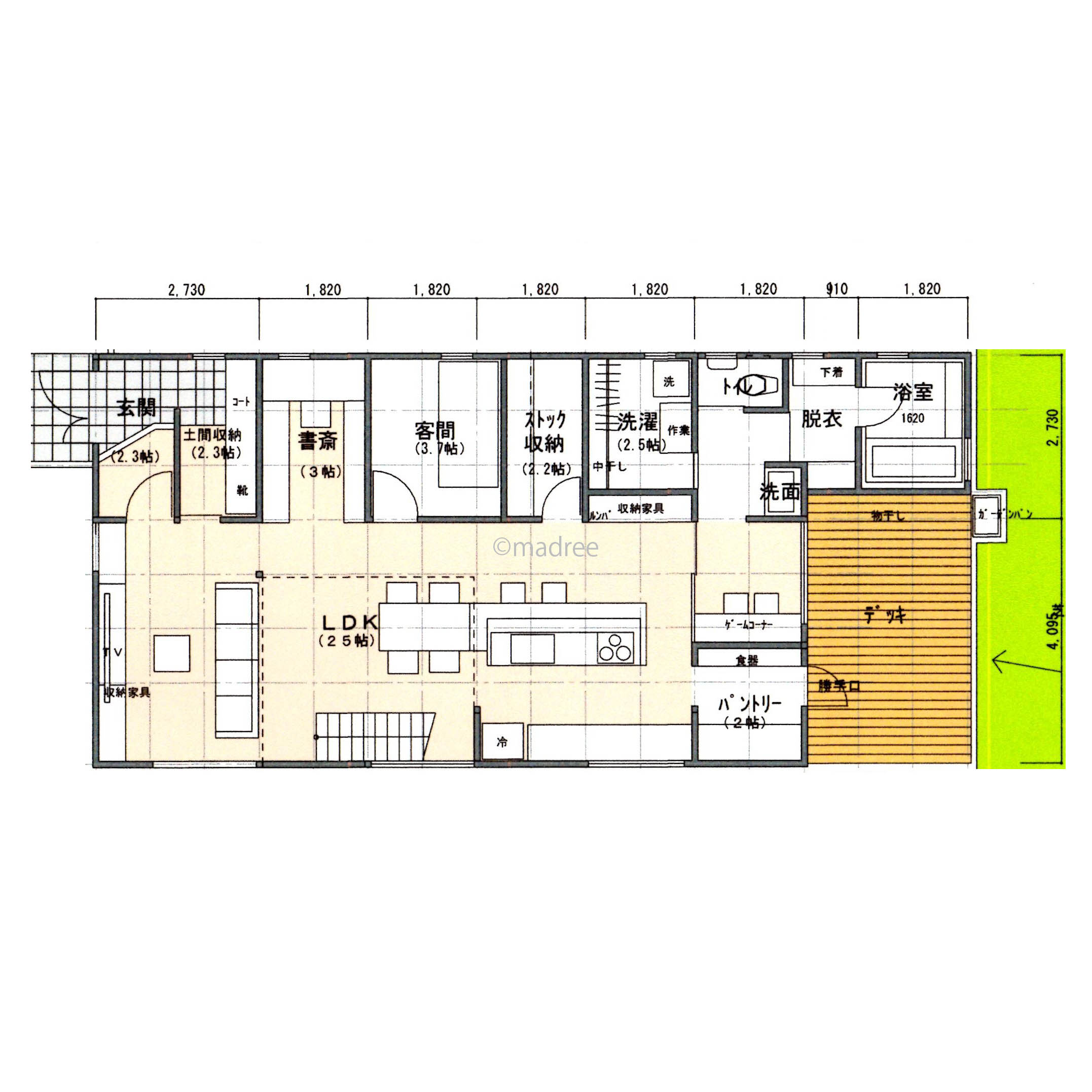 ストックが一目瞭然で買い出しラクラク、いつもスッキリキープできる収納上手の家